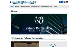 Calgarydermatology.com thumbnail