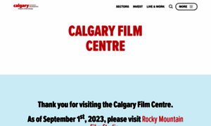 Calgaryfilmcentre.com thumbnail