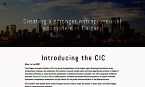 Calgaryinnovationcoalition.ca thumbnail