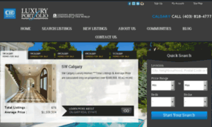 Calgaryluxuryportfolio.ca thumbnail