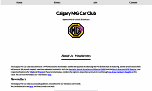 Calgarymgclub.org thumbnail