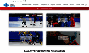 Calgaryspeedskating.ca thumbnail