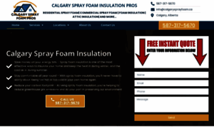 Calgarysprayfoam.ca thumbnail