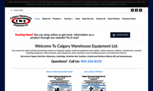 Calgarywarehouseequipment.com thumbnail