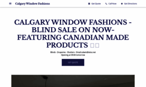 Calgarywindowfashions.ca thumbnail