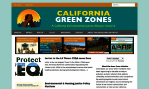 Calgreenzones.org thumbnail