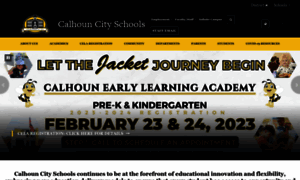 Calhounschools.schoolwires.net thumbnail