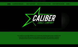 Caliberdancecompany.com thumbnail