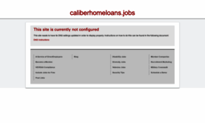 Caliberhomeloans.jobs thumbnail