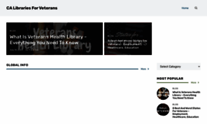 Calibrariesforveterans.org thumbnail