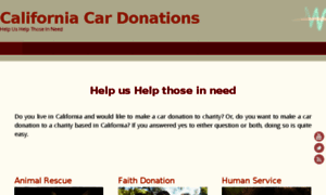 Calicardonations.com thumbnail