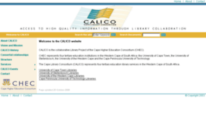 Calico.ac.za thumbnail