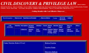 California-discovery-law.com thumbnail