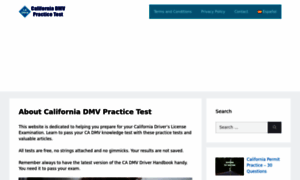 California-dmv-practice-test.org thumbnail