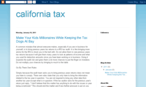 California-tax.blogspot.com thumbnail