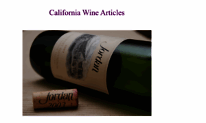 California-wine-articles.com thumbnail