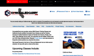 California.concealedcarry.com thumbnail