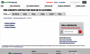 California.concretenetwork.com thumbnail