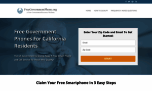 California.freegovernmentphone.org thumbnail