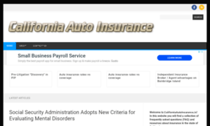 Californiaautoinsurance.in thumbnail