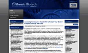 Californiabiotechlaw.com thumbnail