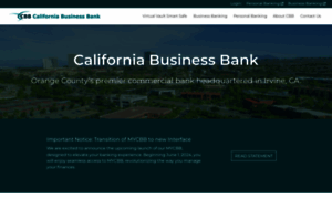 Californiabusinessbank.com thumbnail