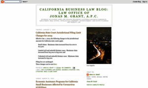 Californiabusinesslaw.blogspot.com thumbnail