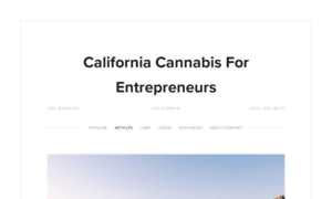 Californiacannabisventures.com thumbnail