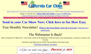 Californiacarclubs.com thumbnail