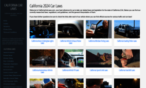 Californiacarlaws.com thumbnail
