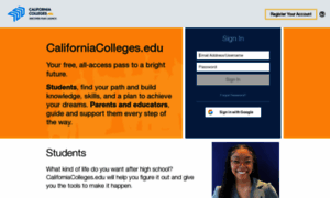 Californiacolleges.edu thumbnail