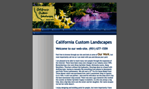 Californiacustomlandscapes.com thumbnail