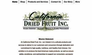 Californiadriedfruit.com thumbnail