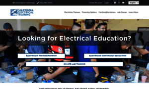 Californiaelectricaltraining.com thumbnail