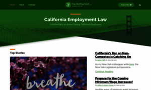 Californiaemploymentlaw.foxrothschild.com thumbnail