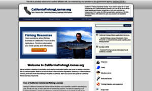 Californiafishinglicense.org thumbnail