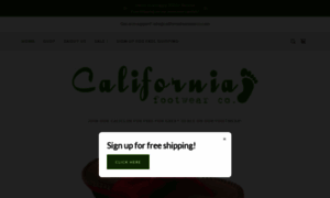 Californiafootwearco.com thumbnail