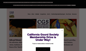 Californiagourdsociety.com thumbnail