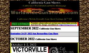 Californiagunshows.net thumbnail