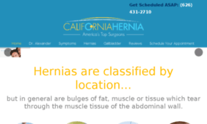 Californiahernia.com thumbnail