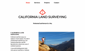 Californialandsurveying.net thumbnail