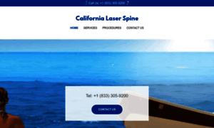 Californialaserspine.com thumbnail