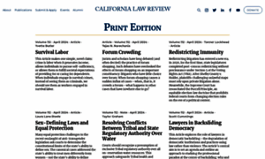 Californialawreview.org thumbnail
