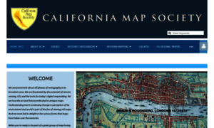 Californiamapsociety.org thumbnail