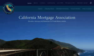 Californiamortgageassociation.org thumbnail