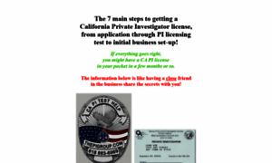 Californiaprivateinvestigatorlicense.com thumbnail