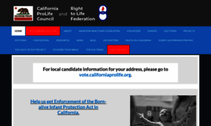 Californiaprolife.org thumbnail