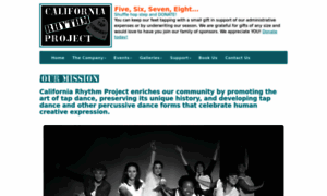 Californiarhythmproject.org thumbnail