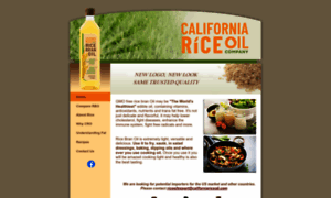 Californiariceoil.com thumbnail