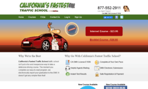 Californiasfastesttrafficschool.com thumbnail